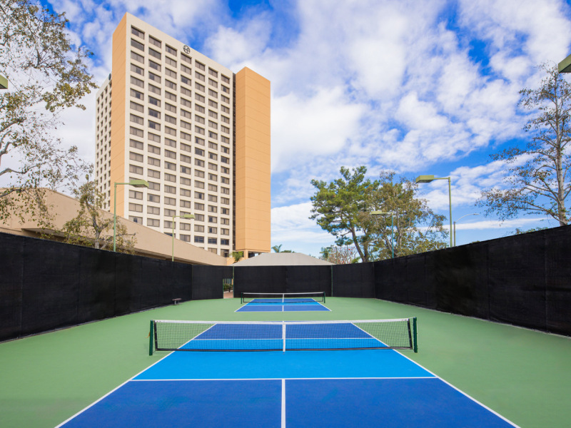 Pickleball Courts-California-Orange-Hotel Fera Anaheim, a DoubleTree by Hilton Pickleball Courts