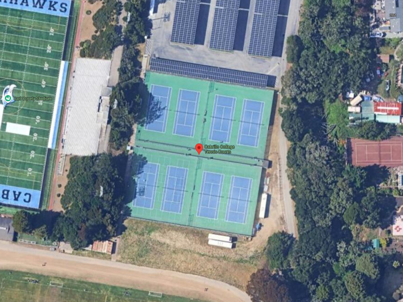 Tennis-Courts-California-Aptos-Cabrillo College Tennis Courts