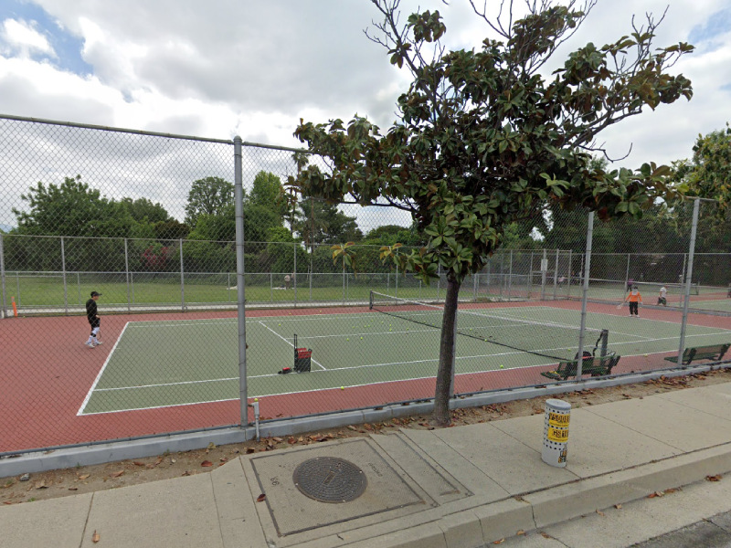 Tennis-Courts-California-Arcadia-Hugo Reid Park-tennis courts