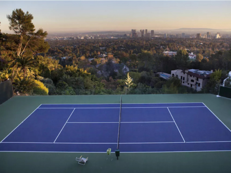 Tennis-Courts-California-Beverly Hills Tennis Club