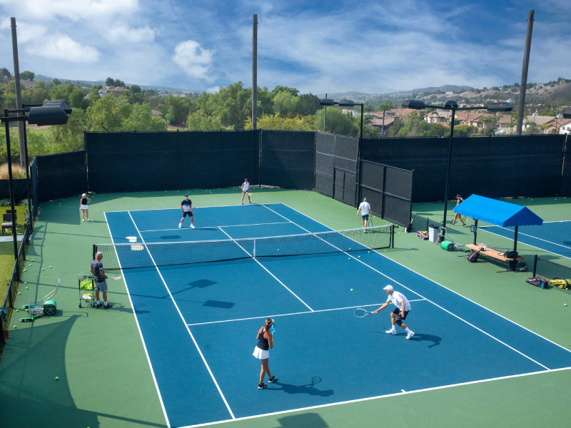 Tennis-Courts-California-Coto de Caza Golf & Racquet Club