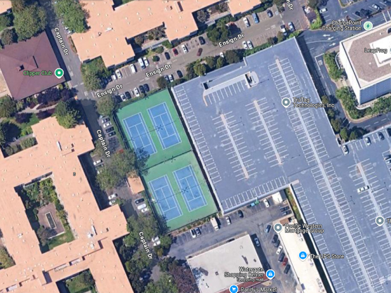 Tennis-Courts-California-Emeryville-Watergate Community Association