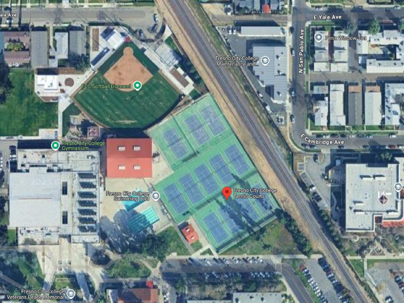 Tennis-Courts-California-Fresno-Fresno City College Tennis Courts