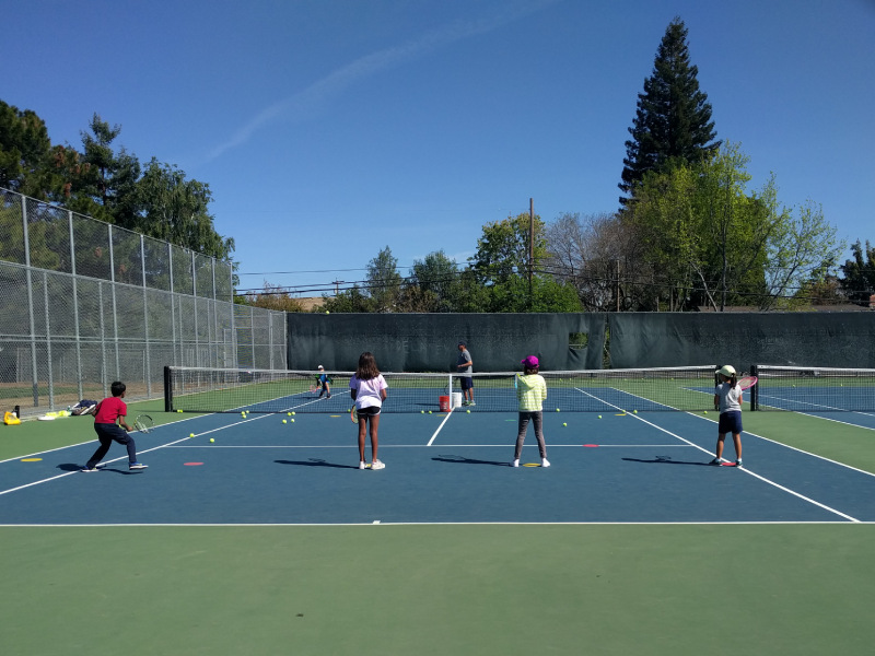 Tennis-Courts-California-Los Altos-Tennis Courts Los Altos High School