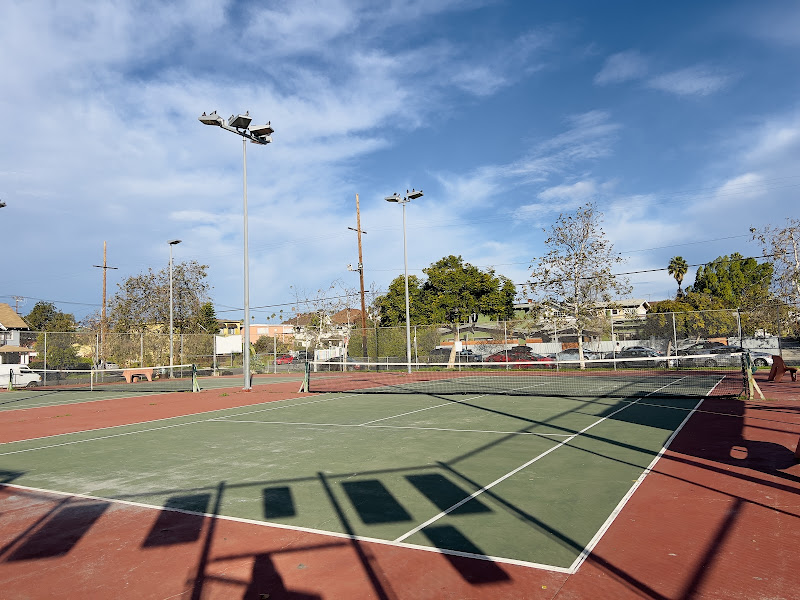 Tennis-Courts-California-Los Angeles-Loren Miller Recreation Center