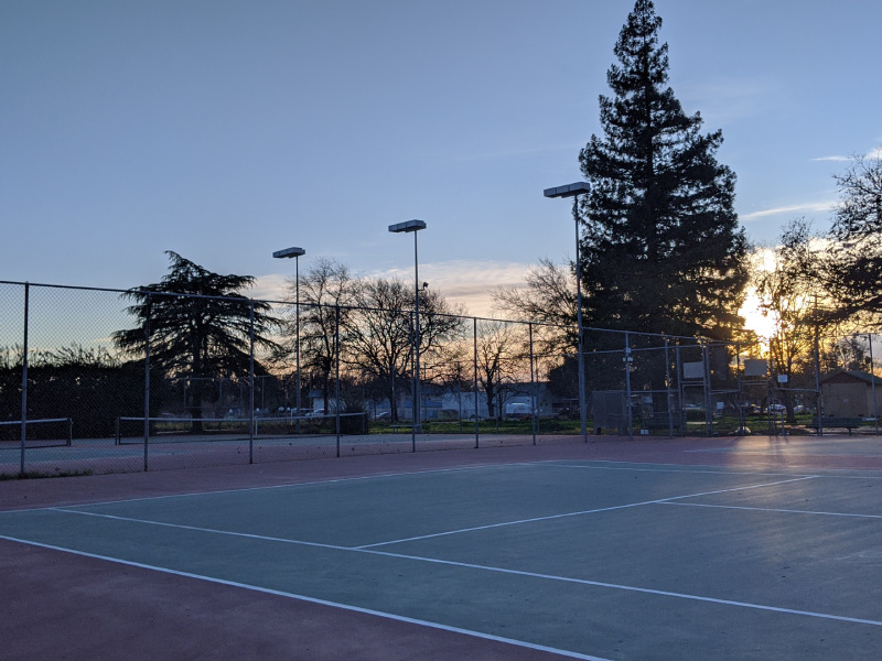 Tennis-Courts-California-Modesto-Roosevelt Park