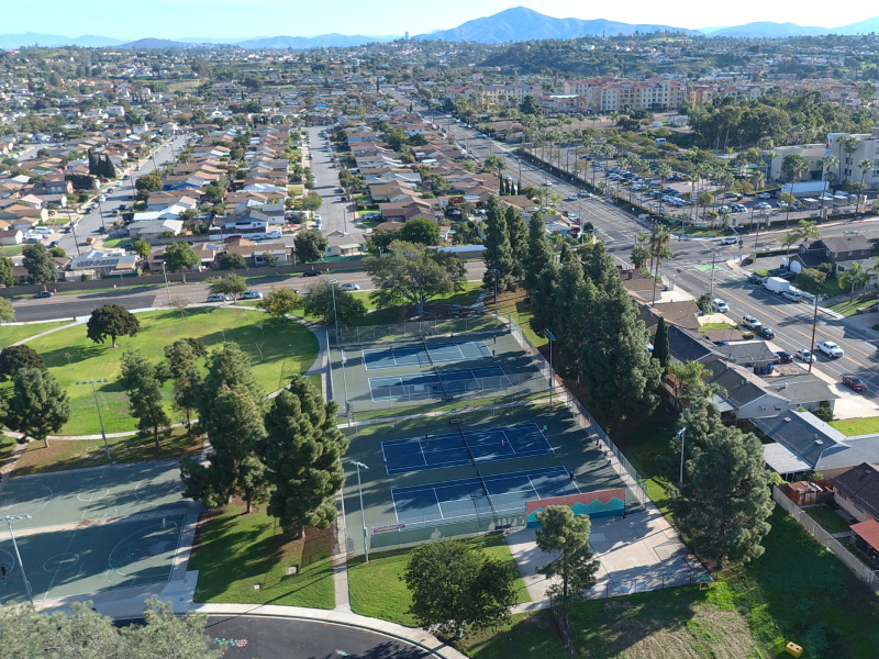 Tennis-Courts-California-National City-El Toyon Park