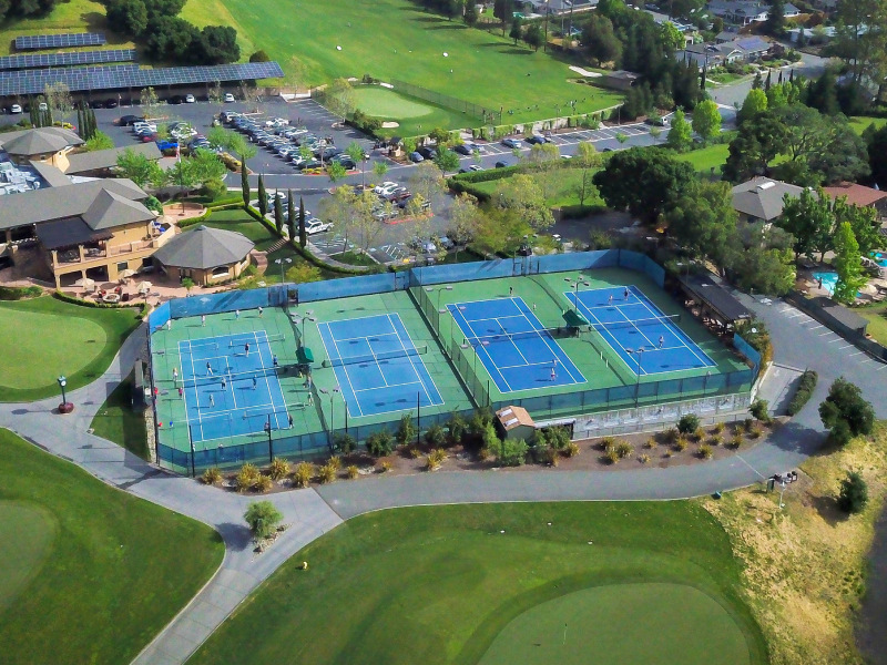 Tennis-Courts-California-Novato-Marin Country Club