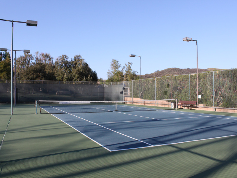 Tennis-Courts-California-Oak Park-Mae Boyar Park