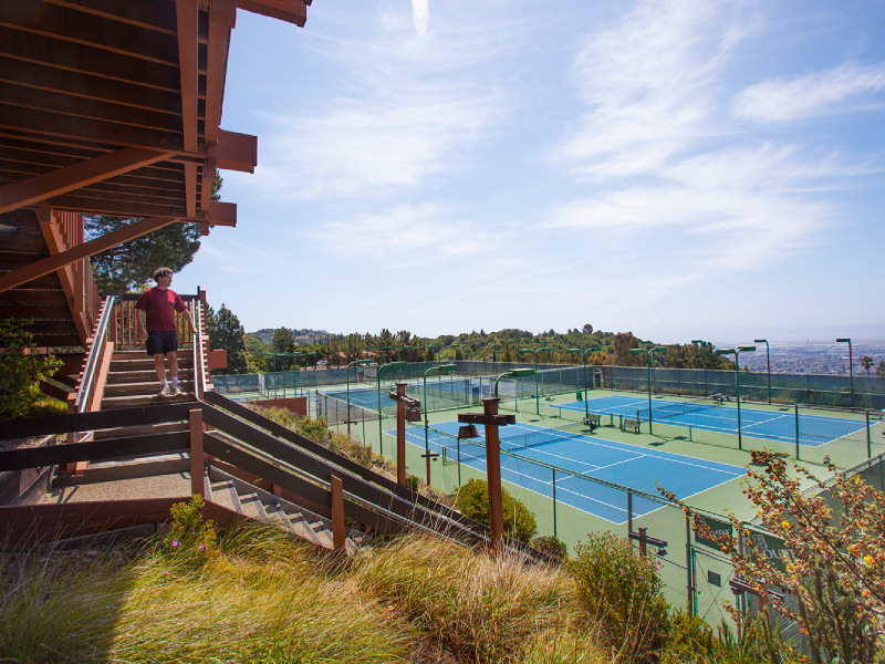 Tennis-Courts-California-Oakland-Oakland Hills Tennis Club