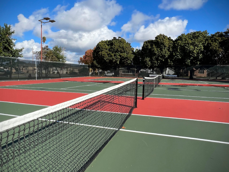 Tennis-Courts-California-Salinas-Central Park
