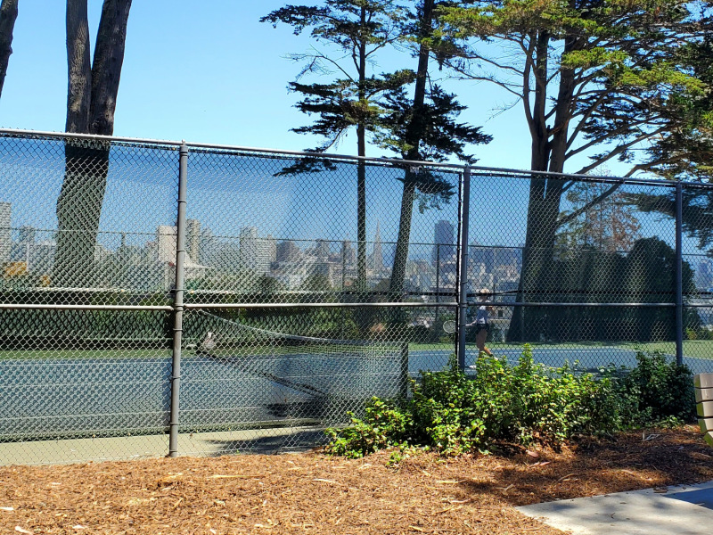 Tennis-Courts-California-San Francisco-Alamo Square Tennis Court