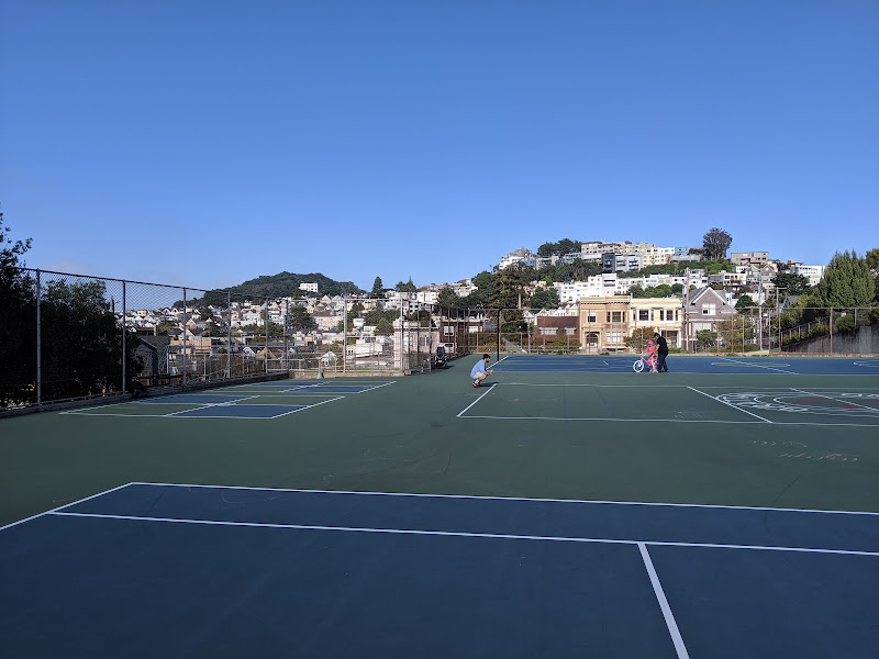 Tennis-Courts-California-San Francisco-Grattan Playground Park
