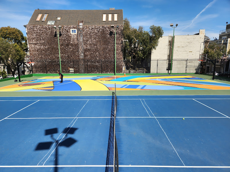 Hayes Valley Playground In San Francisco Tennis Pickleball Courts