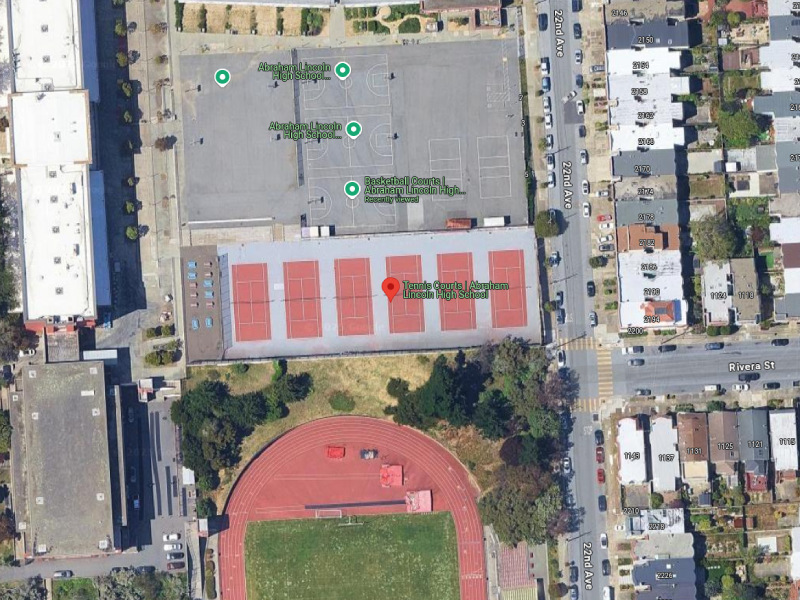 Tennis-Courts-California-San Francisco-Tennis Courts | Abraham Lincoln High School