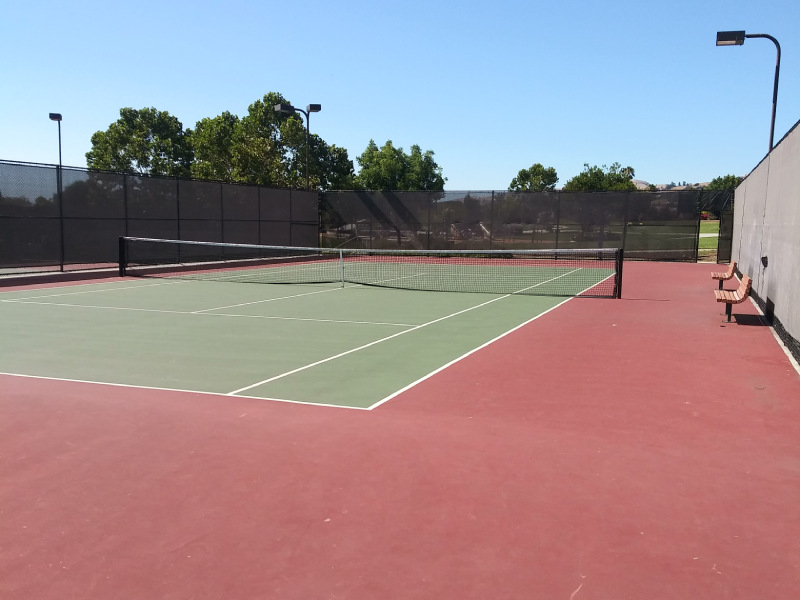 Tennis-Courts-California-San Jose-Fowler Creek Park