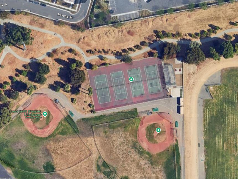 Tennis-Courts-California-San Jose-Meadowfair Park