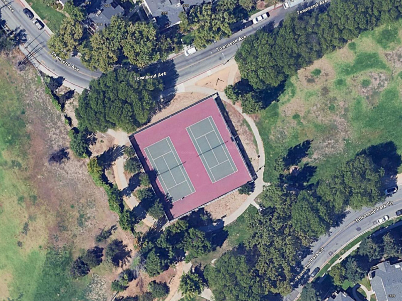 Tennis-Courts-California-San Jose-San Jose Municipal Golf Course
