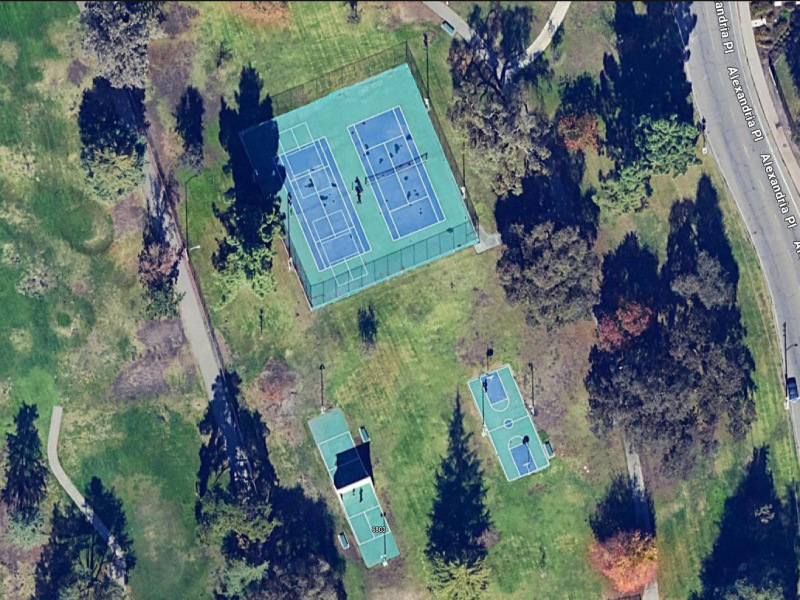 Tennis-Courts-California-Stockton-Swenson Park Tennis and Pickleball Courts