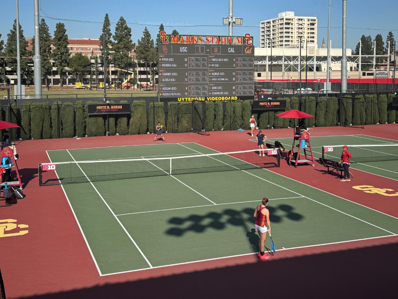 Tennis-Courts-California-Los Angeles-David X. Marks Tennis Stadium