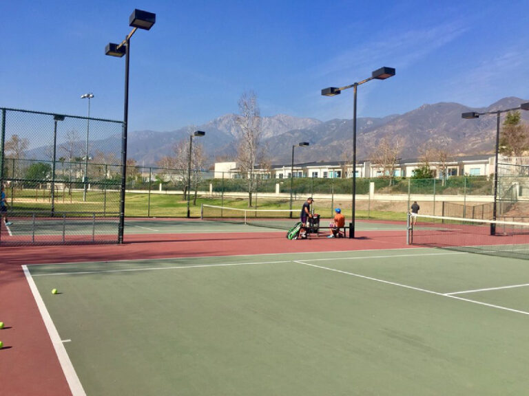 Tennis-Courts-California-Fontana-San Sevaine Park
