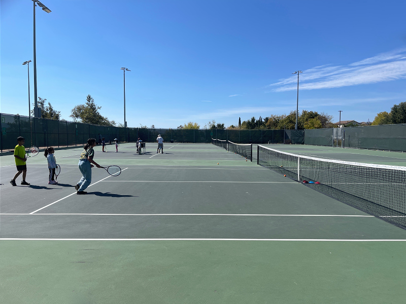 Tennis-Courts-California-Dublin-Tennis Court at Fallon Sports Park
