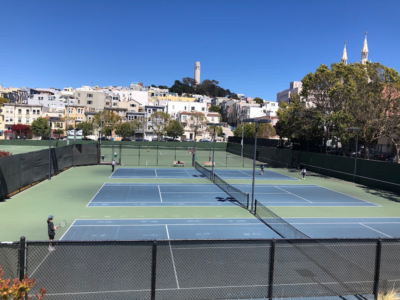 Tennis-Courts-California-San Francisco-Joe DiMaggio Playground Park