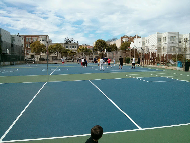 Tennis-Courts-California-San Francisco-Richmond Playground Park