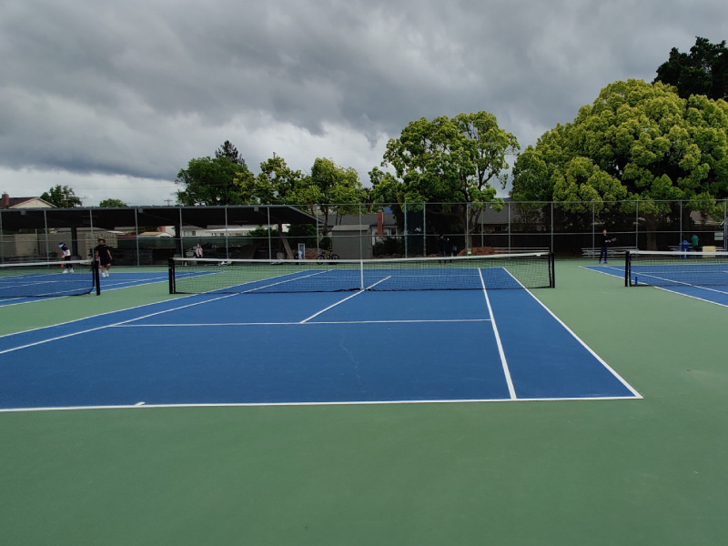 Tennis-Courts-California-San Jose-Lynbrook High School Tennis Court