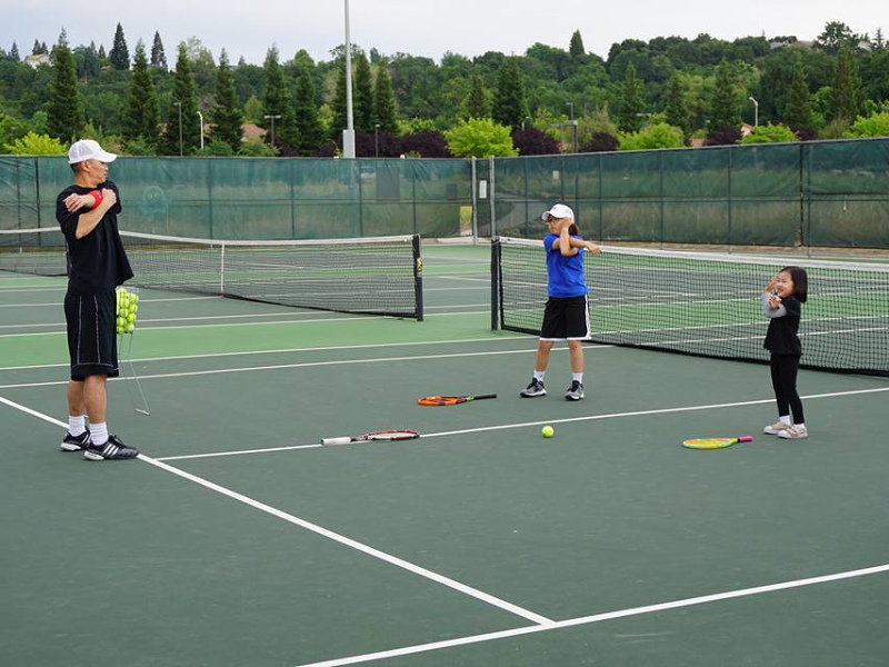 Tennis-Courts-California-Rocklin-Twin Oaks Park Tennis Courts