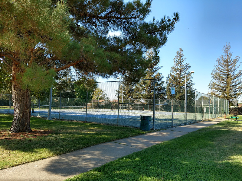 Tennis-Courts-California-Sacramento-Camellia Park Tennis Court
