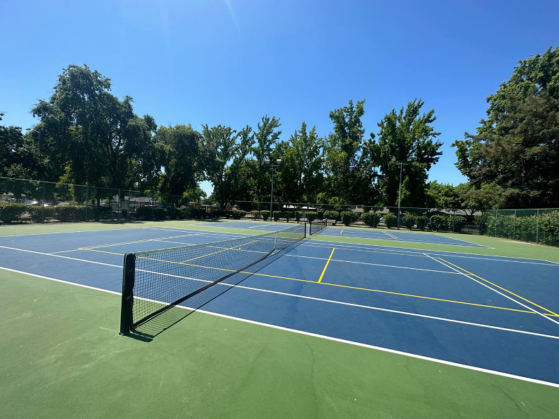 Tennis-Courts-California-Sacramento-Glenn Hall Park