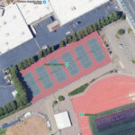 Burrell Field Tennis Courts in San Leandro, CA court image