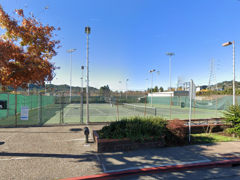 Tennis-Courts-California-San Rafael-Albert Park