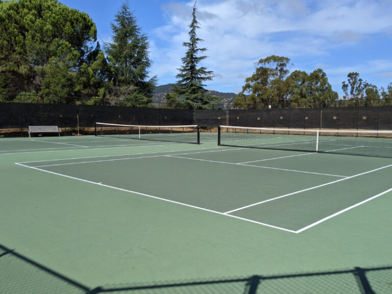 Tennis-Courts-California-San Rafael-McInnis Park