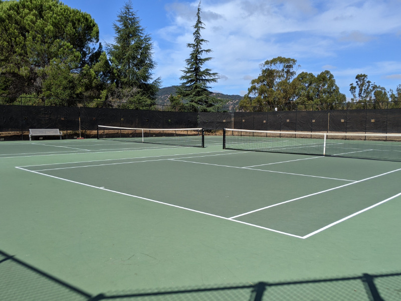Tennis-Courts-California-San Rafael-McInnis Park