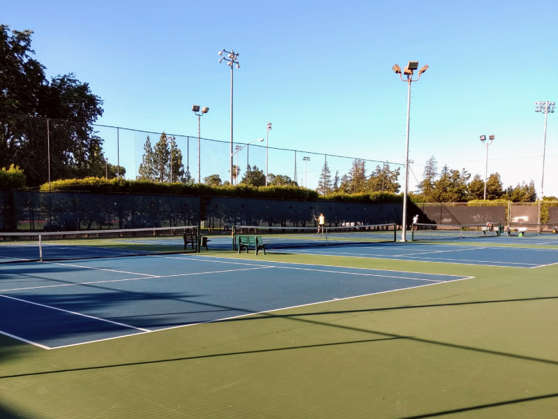 Tennis-Courts-California-Stockton-Oak Park Tennis Center