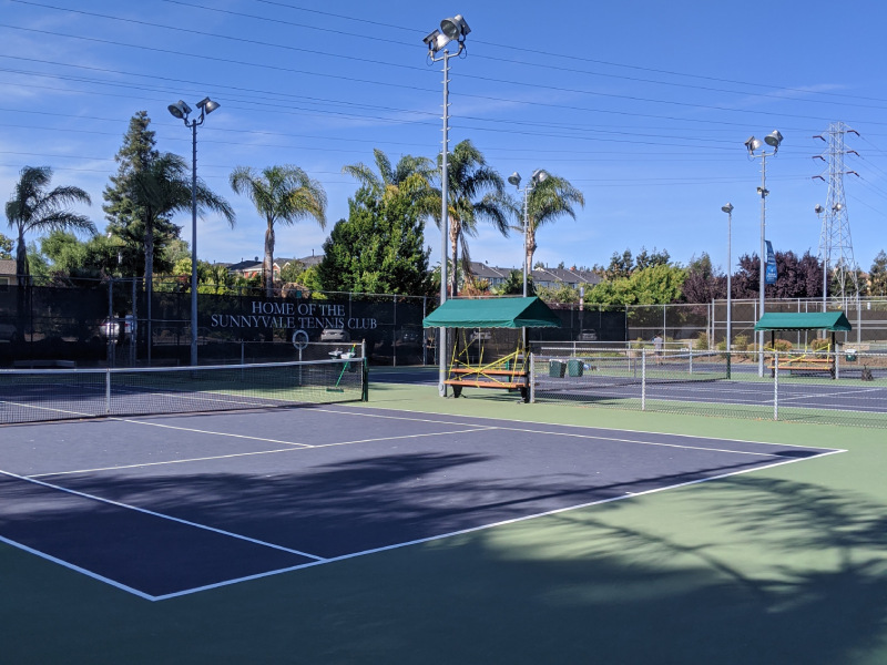 Tennis-Courts-California-Sunnyvale-Lifetime Activities - Sunnyvale