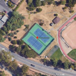 Del Mar Tennis Courts in Tiburon court image