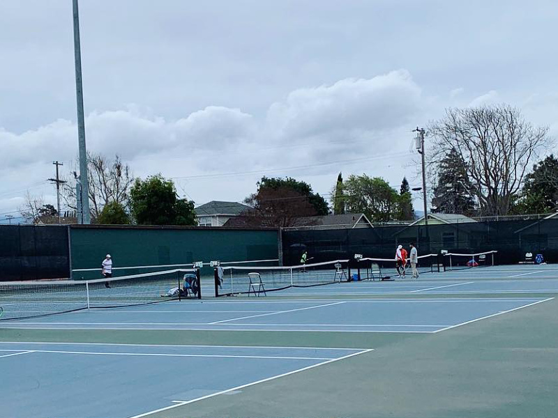 Tennis-Courts-California-San Jose-Abraham Lincoln High School Tennis Courts