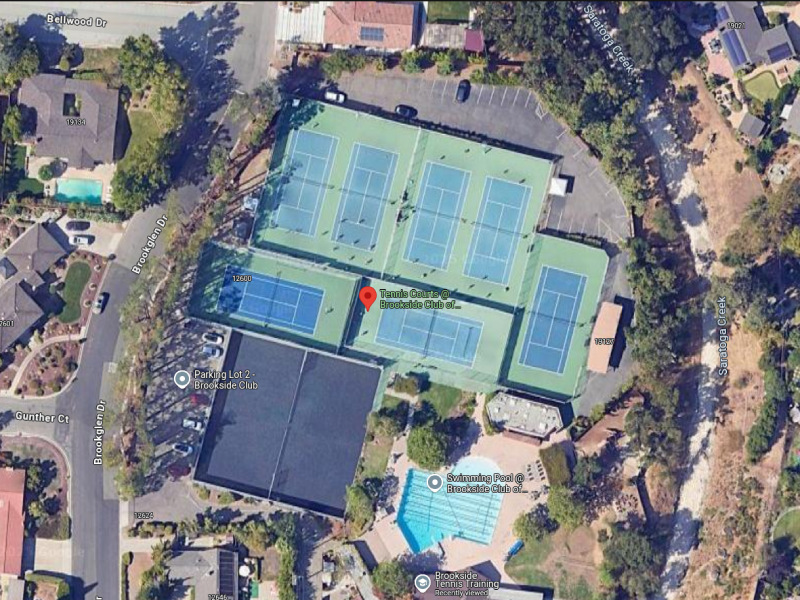 Tennis-Courts-California-Saratoga-Brookside Club of Saratoga