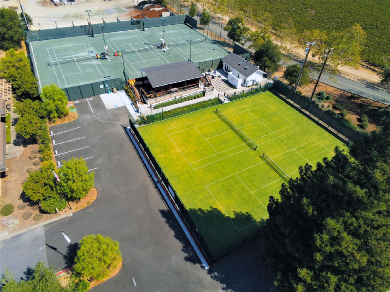 Tennis-Courts-California-St. Helena-The Lawn Club Tennis Courts