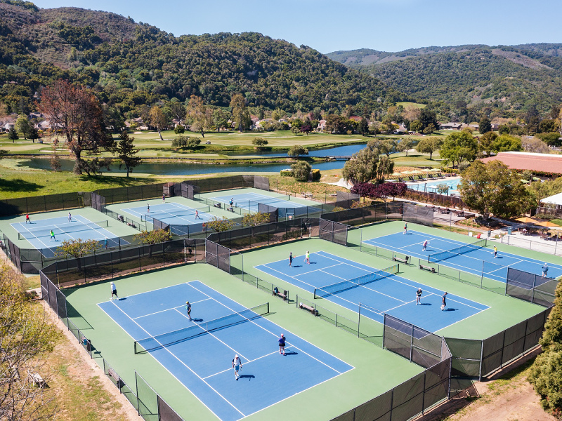 Pickleball-Courts-California-Carmel-Carmel Valley Ranch River Ranch Tennis and Pickleball Courts