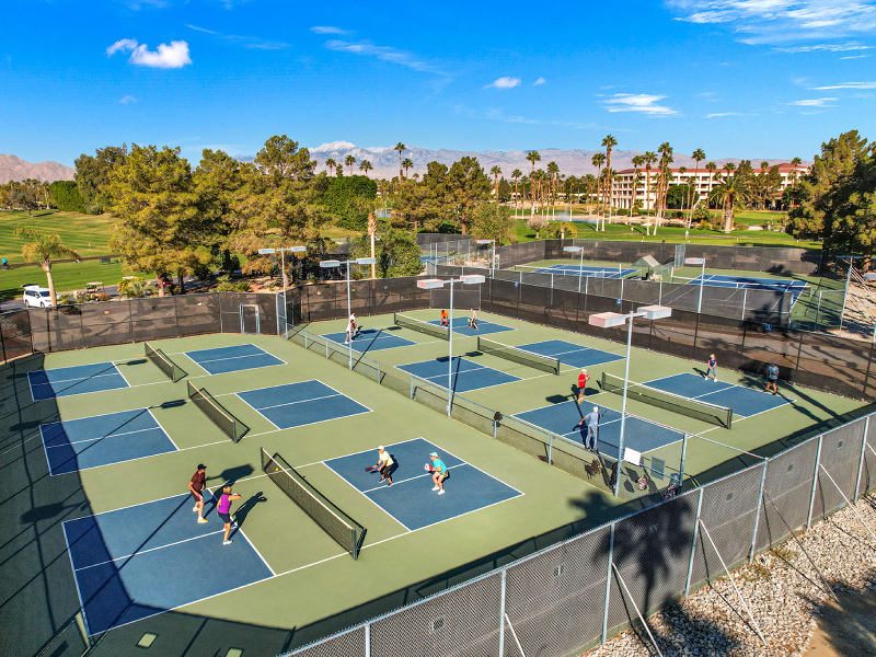 Pickleball-Courts-California-Cathedral City-Desert Princess Country Club Tennis and Pickleball Courts