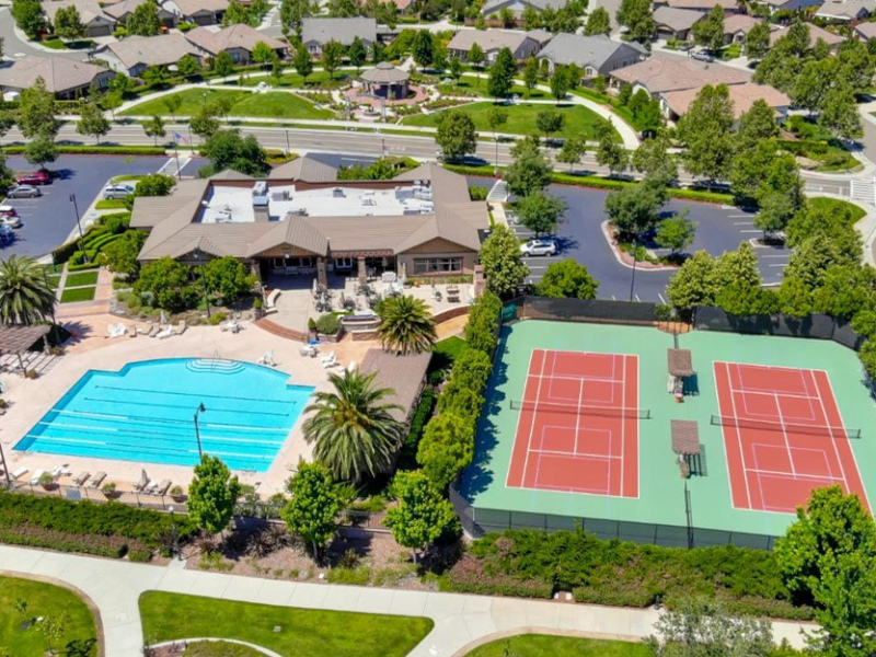 Pickleball-Courts-California-Elk Grove-Glenbrooke Community Association Tennis and Pickleball Courts