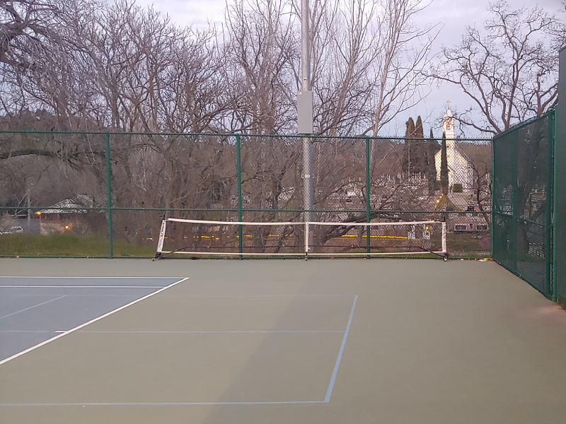 Pickleball-Courts-California-Jackson-Detert Park Tennis and Pickleball Courts