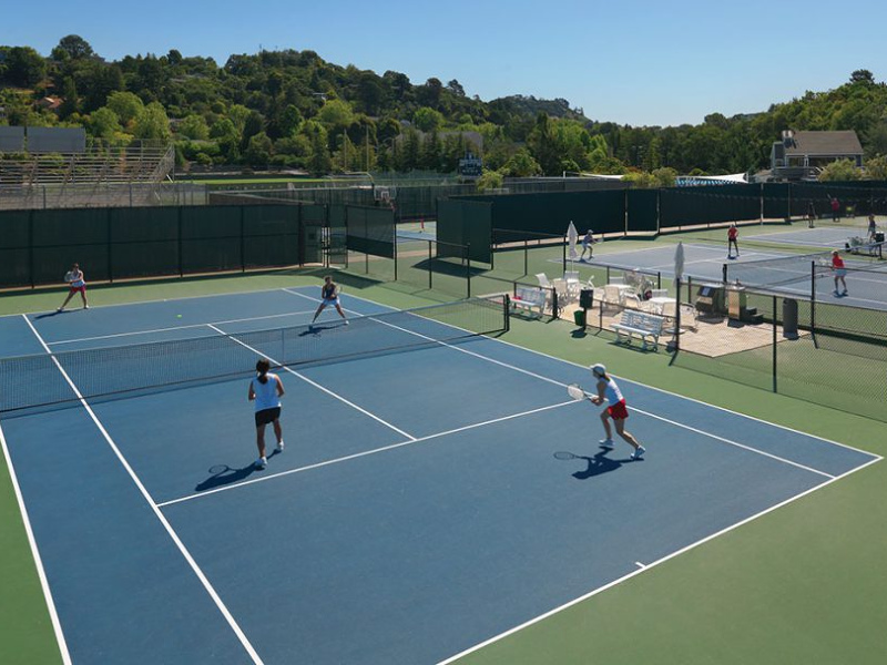 Pickleball-Courts-California-Kentfield-Bay Club Ross Valley Tennis and Pickleball Courts