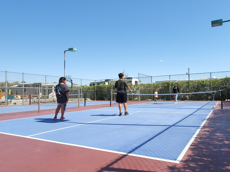 Pickleball-Courts-California-Palm Springs Joshua Tree KOA Holiday RV Campground Resort