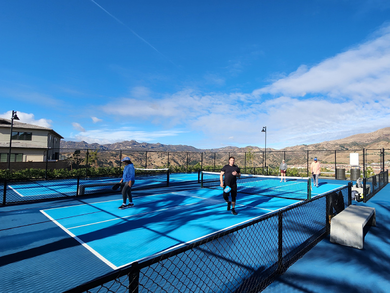 Pickleball-Courts-California-Porter Ranch-Jane and Bert Boeckmann Park Pickleball Courts