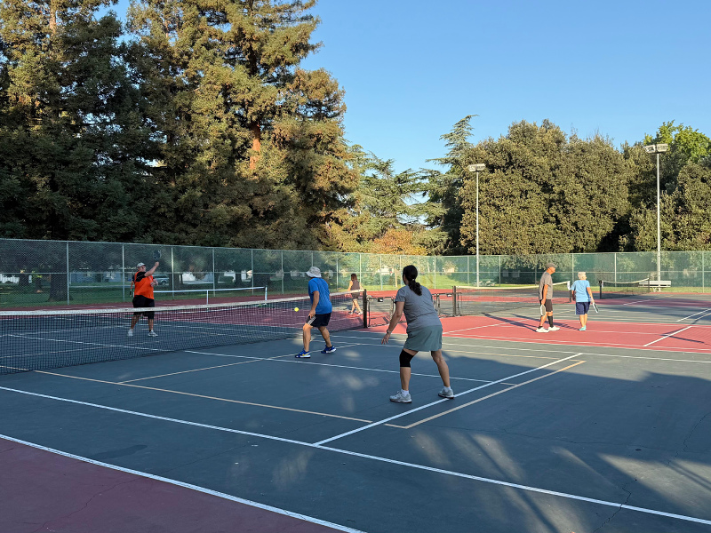 Pickleball-Courts-California-Stockton-Fritz Grupe Park Tennis and Pickleball Courts